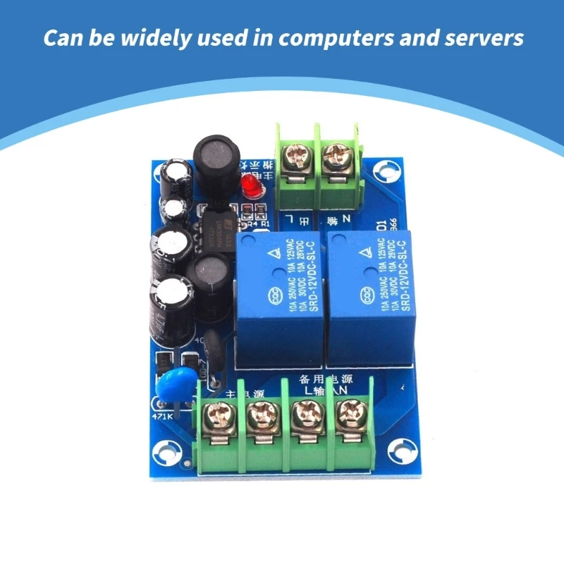 AC85V-240V 10A Double-Sources Automatic Transfer Switches Controller Module