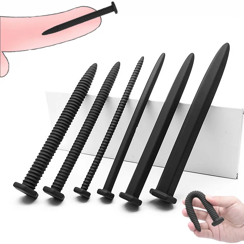 سيليكون قسطرة الإحليل موسع الحصان العين تحفيز الكبار الجنس لعب للرجال مثلي الجنس السبر لعبة استثارة القضيب إدراج قسطرة الإحليل #1