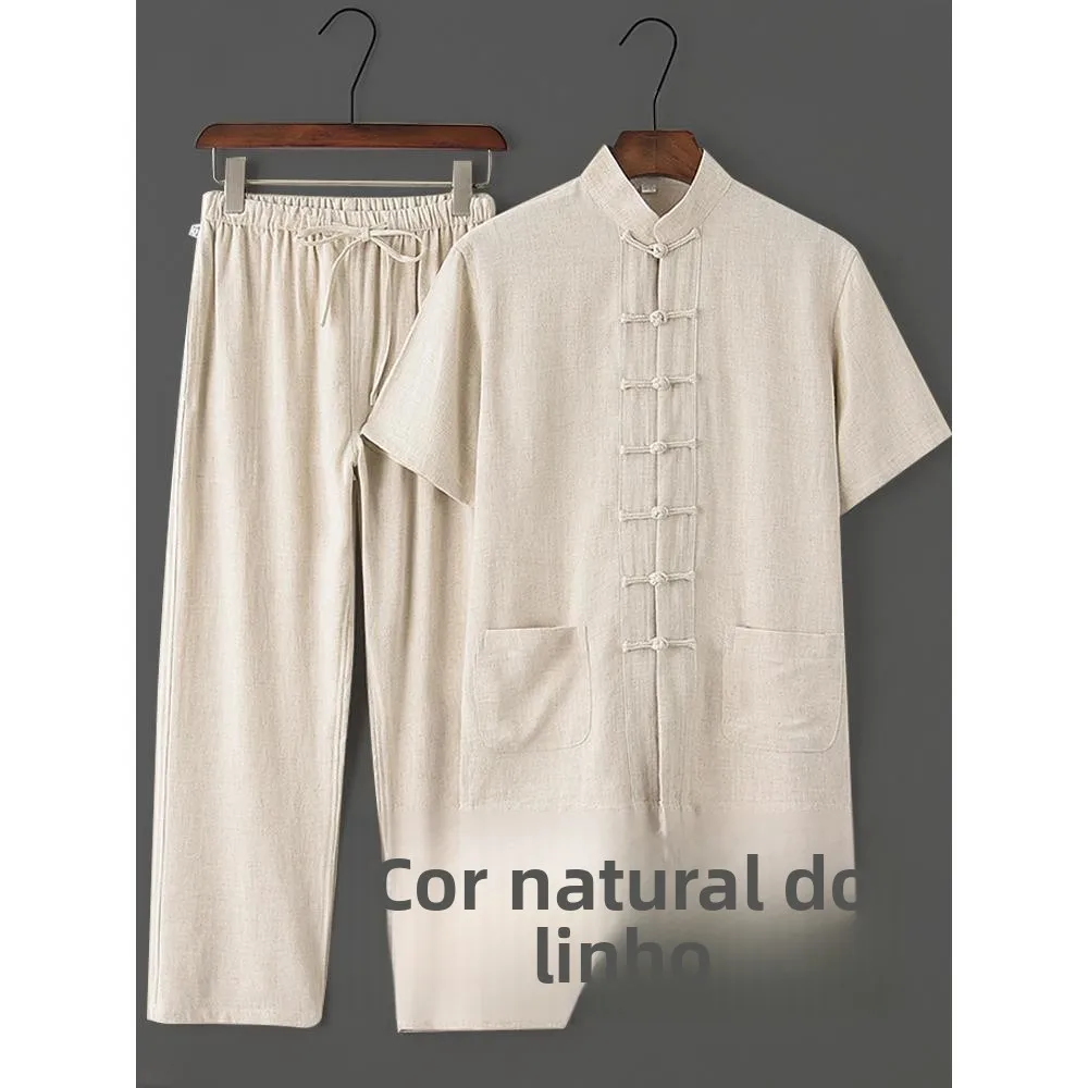 men's-summer-cotton-linen-half-sleeve-suit-traditional-chinese-style-casual-wear-short-sleeve-mid-aged-men's-clothing