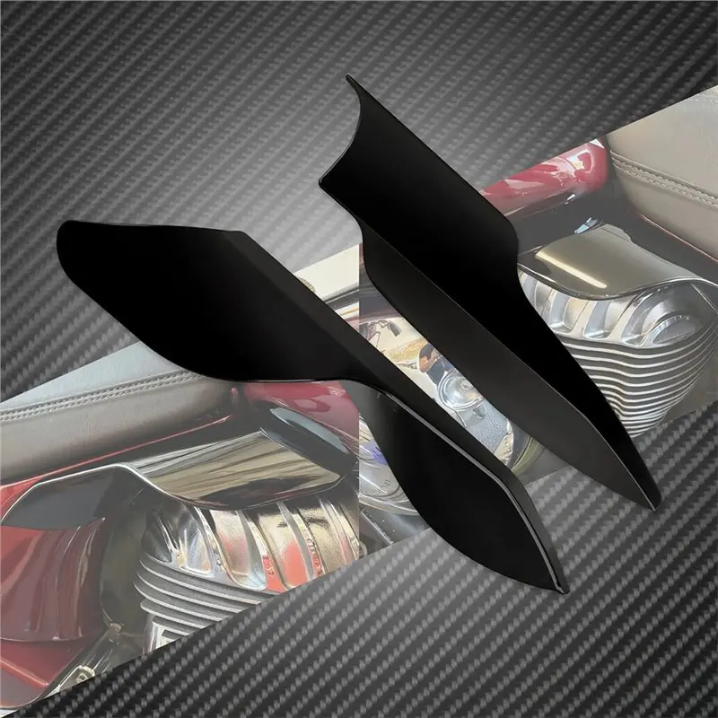 For Indian 14-24 Chieftain Roadmaster Springfield Motorcycle Heat Shield Mid-Frame Air Deflector Trim Vintage Dark Horse