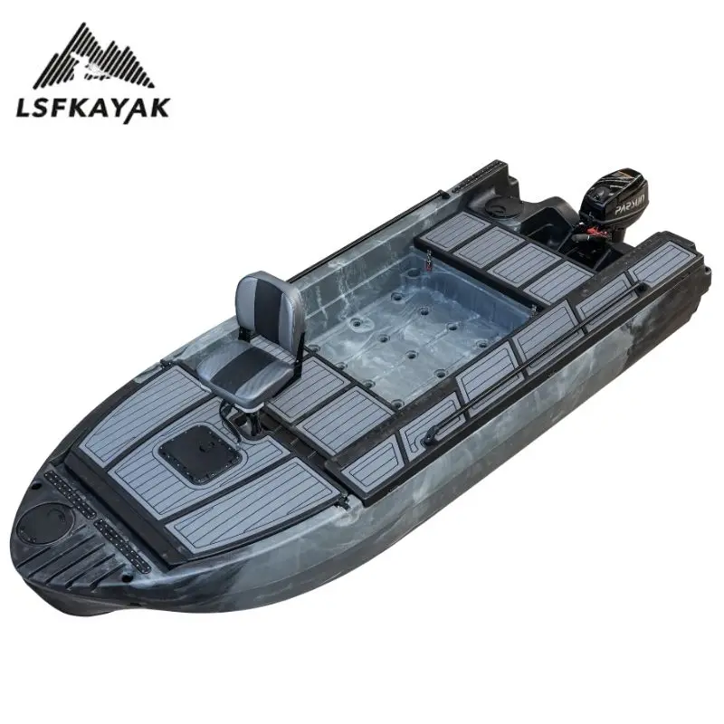 LSF Kayak New HDPE Electric Large Boat 4.2M X 1.7M With Best View And Comfortably Seats 4 People