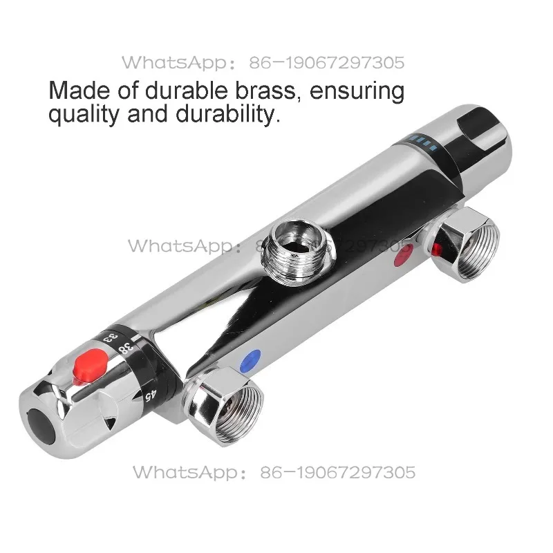 

Suitable for Bathroom Accessories, Thermostatic Shower, Hot and Cold Water Mixing Valve