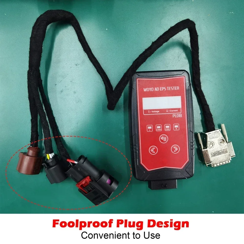 Outil de diagnostic de véhicule de direction assistée électrique, plate-forme de test EPS, testeur de moteur de direction de roue, WObalance PL018,