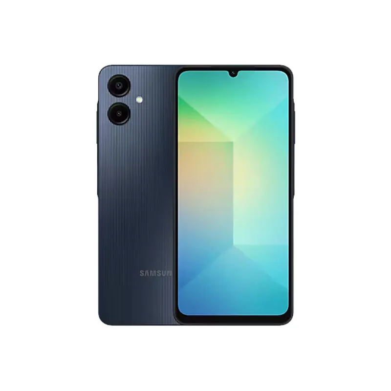 Version mondiale Samsung Galaxy A06 4G Smartphone Mediatek Helio G85 6.7 "grand écran LCD PLS 50MP double caméra 5000mAh batterie