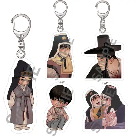 Anime Painter of The Night Keychain Yeon Seung Ho Acrylic Key Chain Gift Korean Cartoon BL Manga Key Ring Fans Bag Pendant
