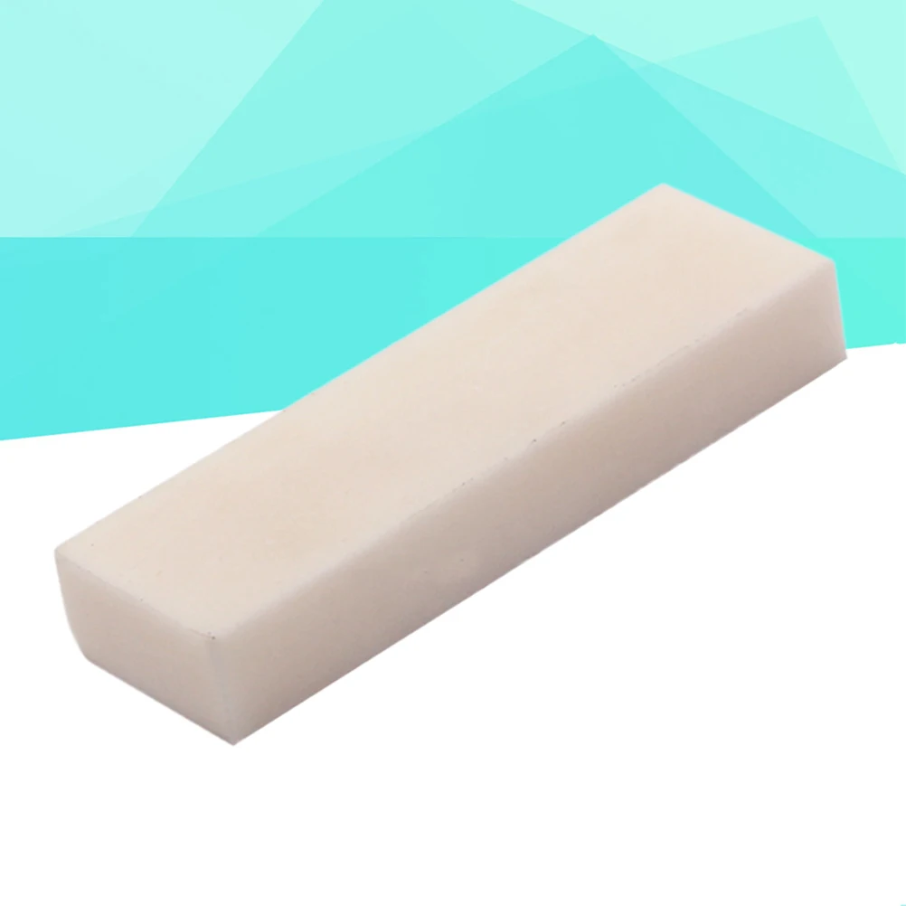 

2 pcs Guitar Bone Bridge Nut Blanks Durable Smooth Surface Flat Bottom Replacement For Acoustic Classical Electric Bass Mandolin