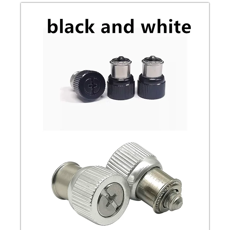 _ Серебристо-черный, американский стандарт, пружинная заклепка, болт, панель, шкаф, комбинированные винты, заклепка, винтовая фурнитура, крепеж