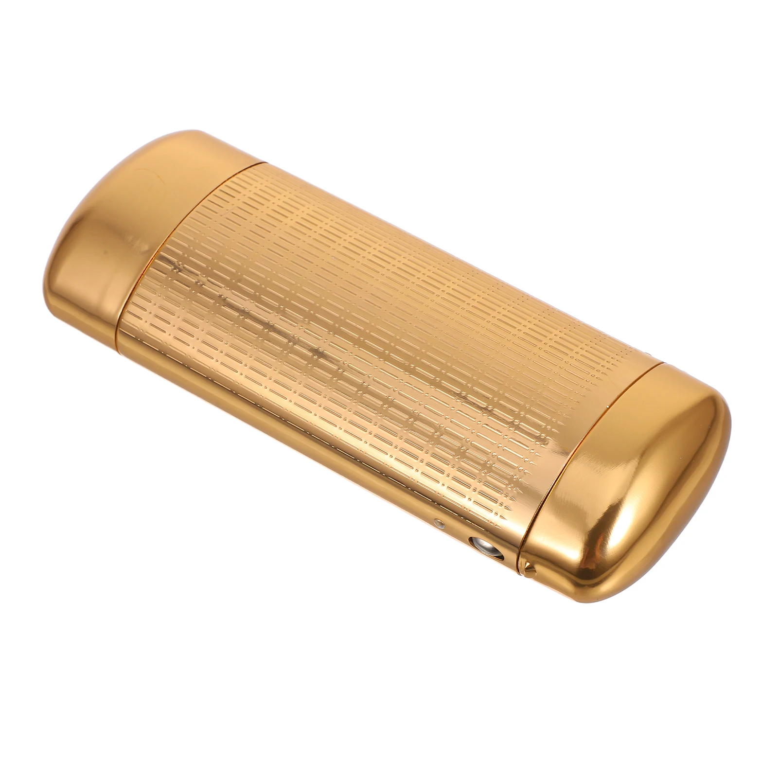 

Eyeglasses Case Slim Ultra Thin Hard Shell Men Soft Aluminum for Golden Portable Man