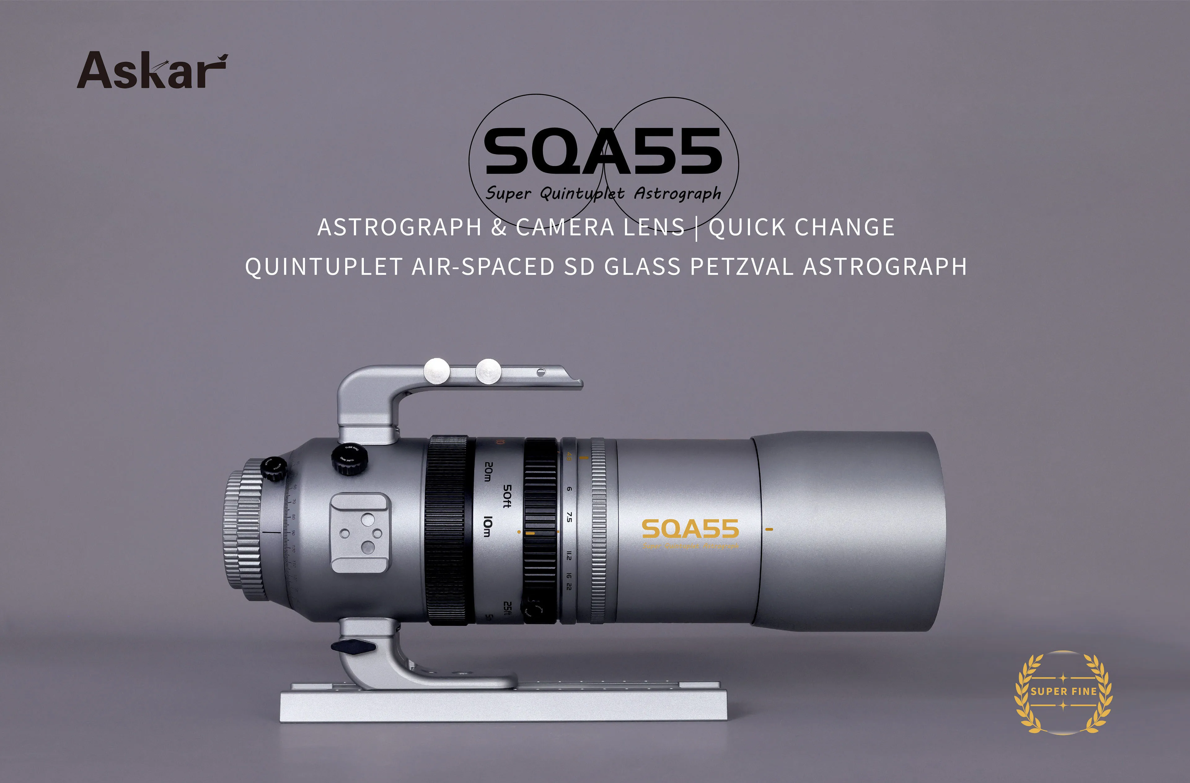 

ASKAR SQA55 Professional Astronomical Telescope for Deep Space Photography DSLR & Mirrorless Camera Compatible