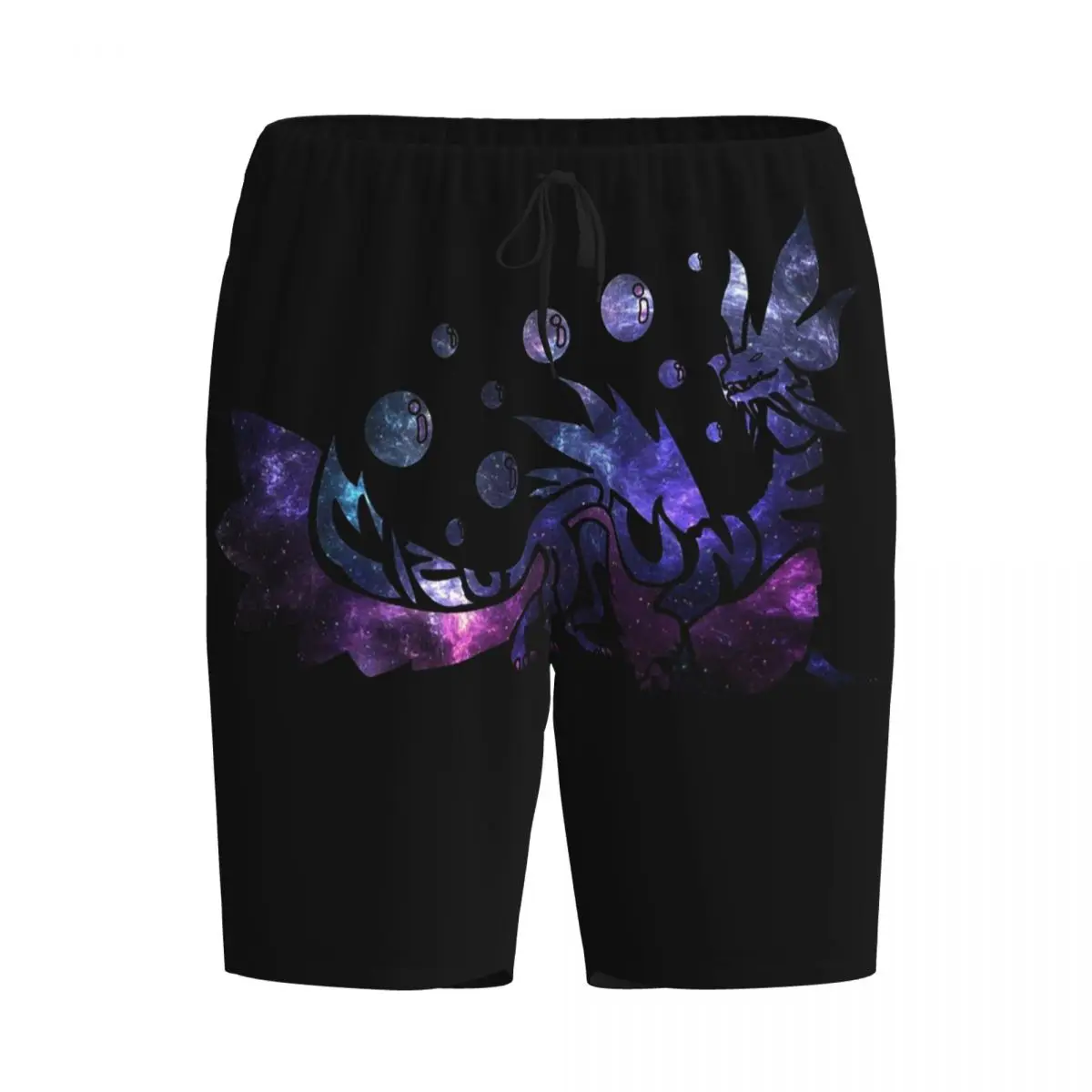 Custom Monster Hunter World - Mizutsune Shorts Sleeping Pants Men Pajama Pants Lounge Sleep Sleepwear Bottoms