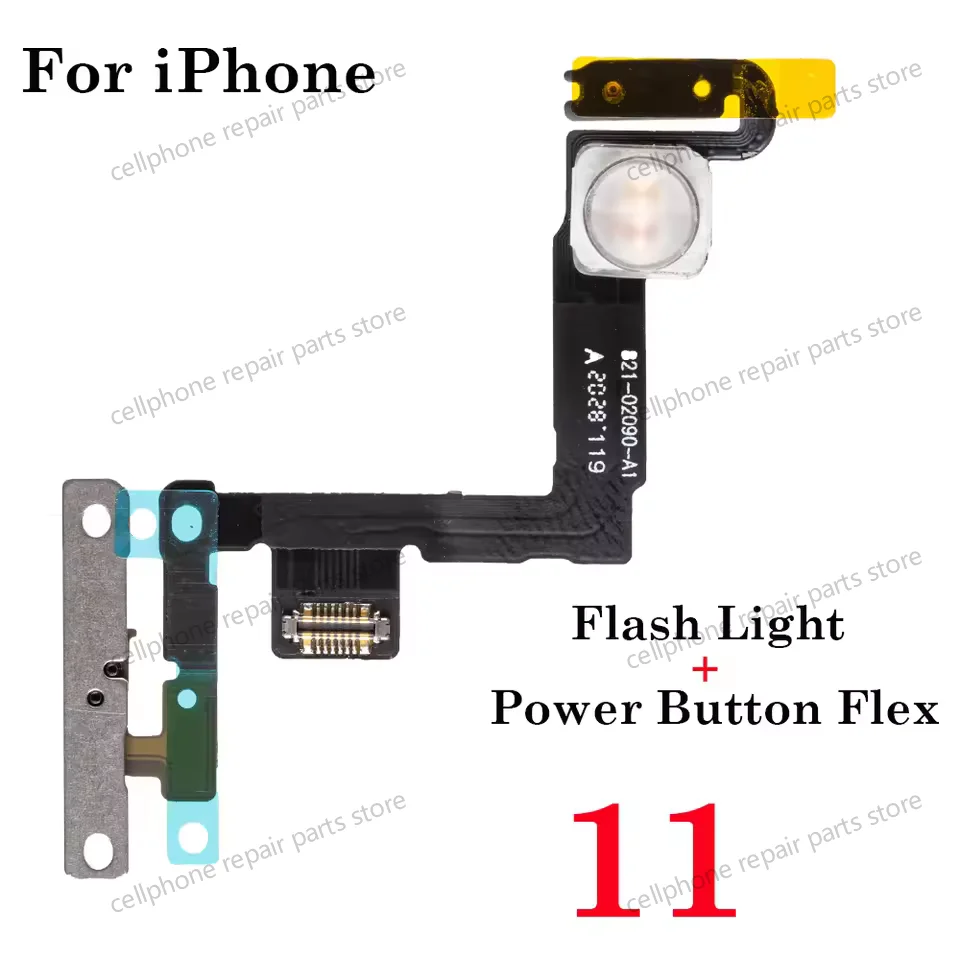 LED Flash Light Sensor Flex Cable Replacement For iPhone 11 12 13 14 Pro Max Mini Plus Proximity Distance Ambient Repair Part
