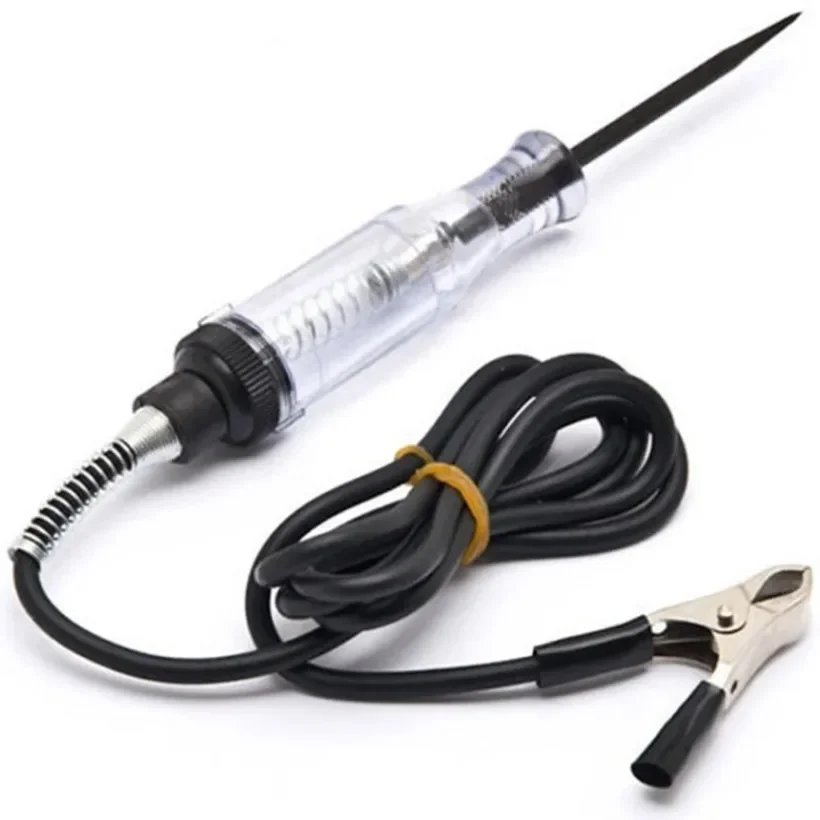 6V 12V 24V DC Car Truck Voltage Circuit Tester Digital Display Long Probe Pen Light Bulb Automobile Diagnostic Tools Auto Repair