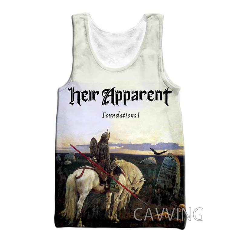 CAVVING 3D Printed  Heir Apparent   Band  Tank Tops Harajuku Vest  Summer Undershirt Shirts Streetwear for Men/women