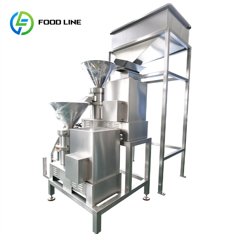 Colloid Grinder Wet Mill Sesame Paste Machine Peanut Butter Maker Nut Butter Sauce Customized