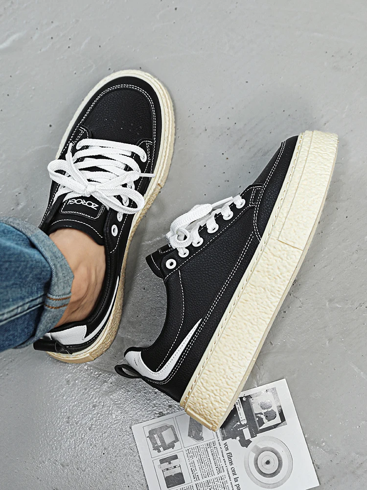 Autumn and winter new casual men's shoes board shoes students write fashion shoes