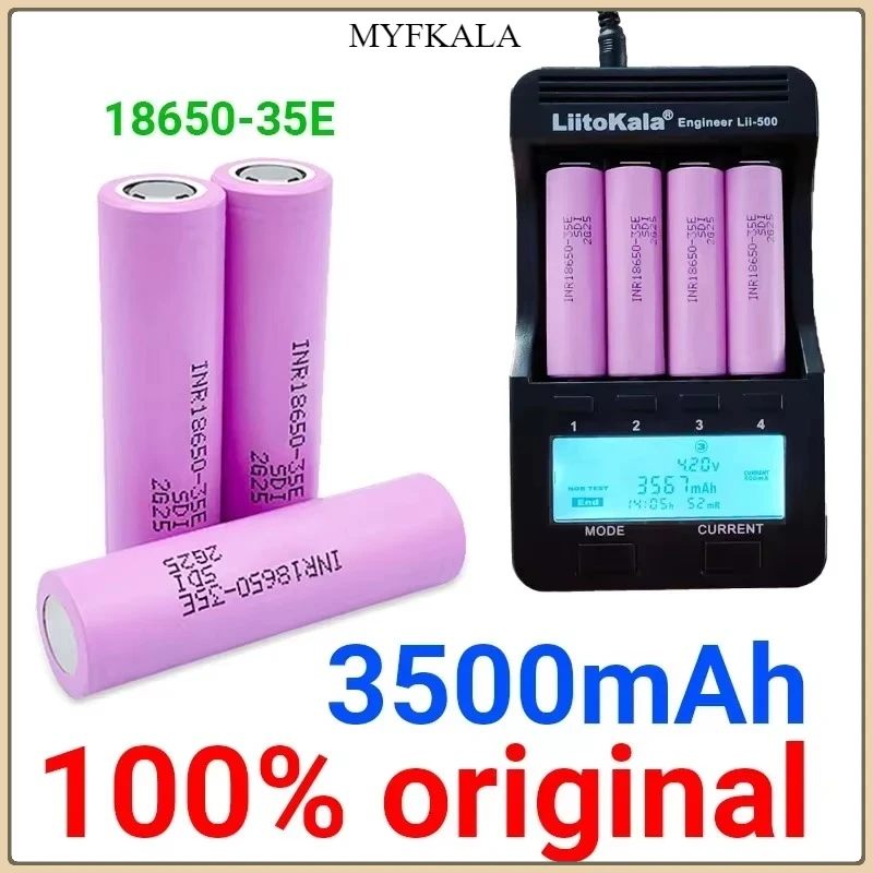 

18650 3500mah 20A 35E 1-10PCS 3.7V Li-Ion Oplaadbare Battery️