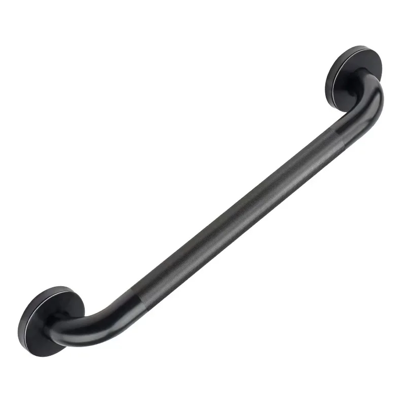 bathroom accessories Toilet Wall-Mounted Straight Knurling Grab Bar Handrail Bathroom Safety Grab Bar for Bathtubs Showers Secur
