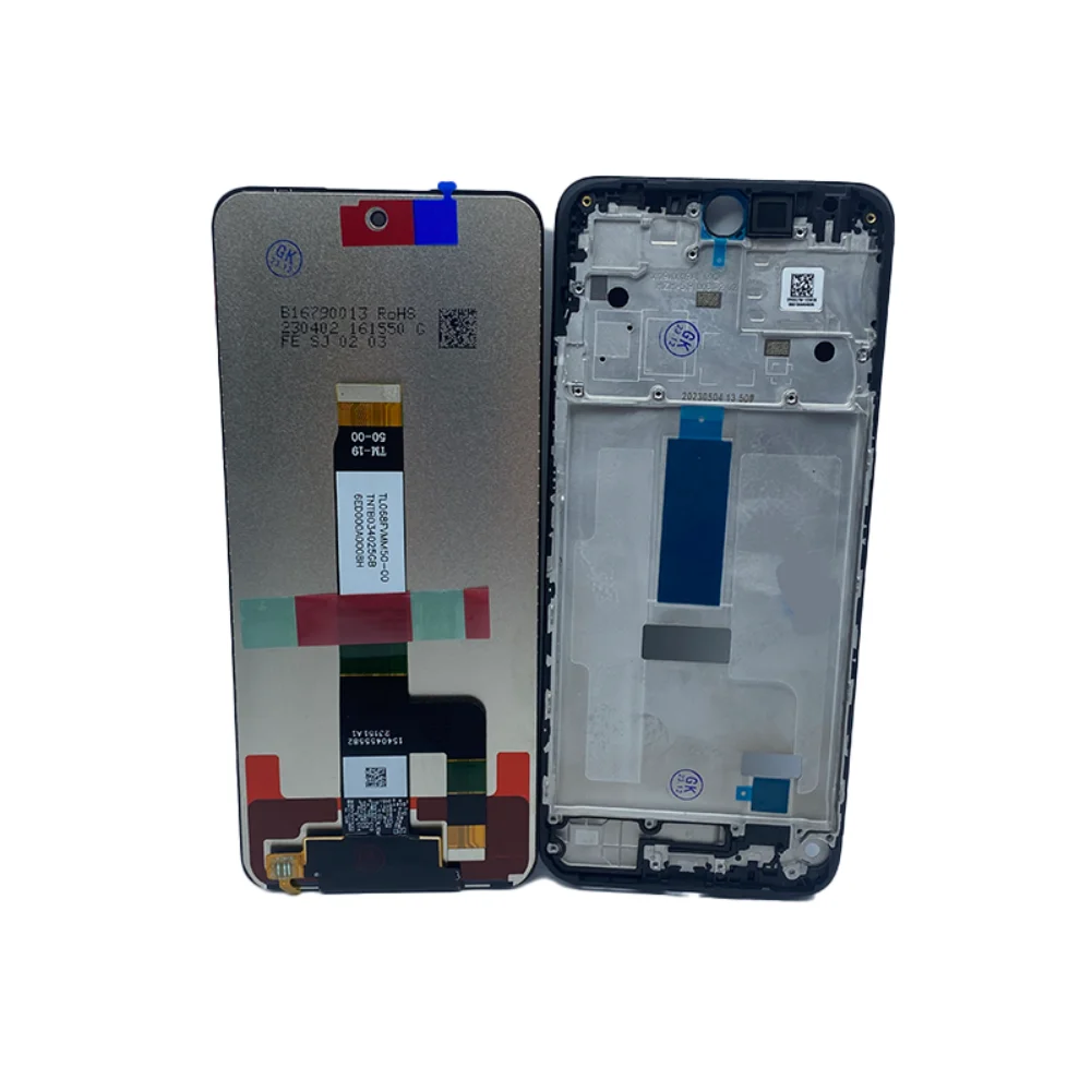 

6.79" For Xiaomi Redmi 12 LCD with frame Display Touch Panel Screen Digitizer Assembly For Redmi 12 LCD 23053RN02A Replacement