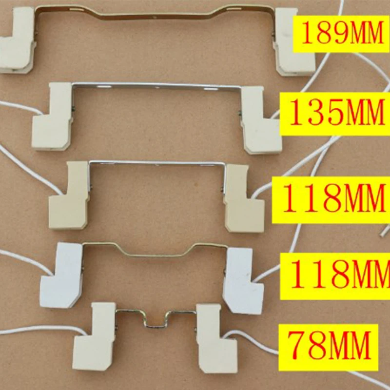 78/118/135/189mm R7S lampa ceramiczna żarówka halogenowa powodziowego podstawa gniazdo adaptera opraszaczy R7S