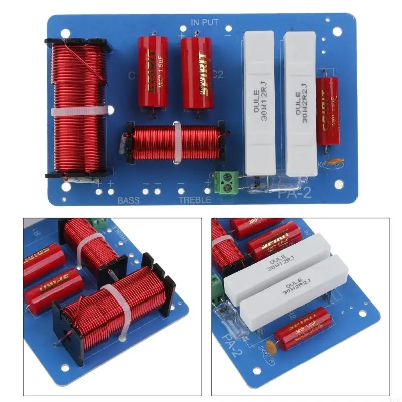 594A 500W Subwoofer Subwoofer Dustribution Distribution Divider 2 Way Way Speaker Filter