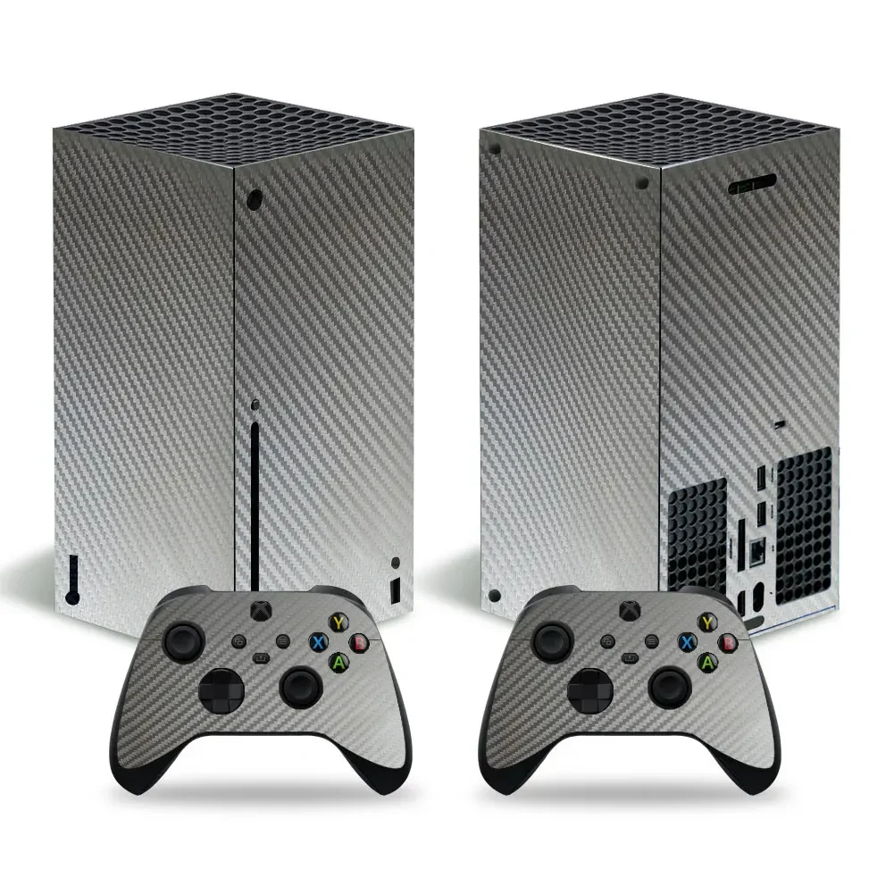 Carbon fiber sticker Hot Sale Sticker For Xbox Series X Console Skin Sticker For Xbox Series X Controller Stickers