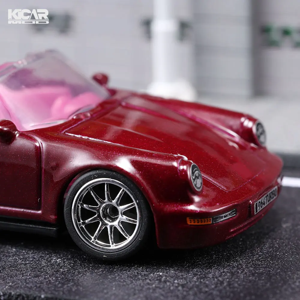 1/64 5 Sets Abnehmbare Gummi-Slick-Reifen für Tomica Diecast-Modellautos - DIY-Umbau-Ersatzteile – Detail 2