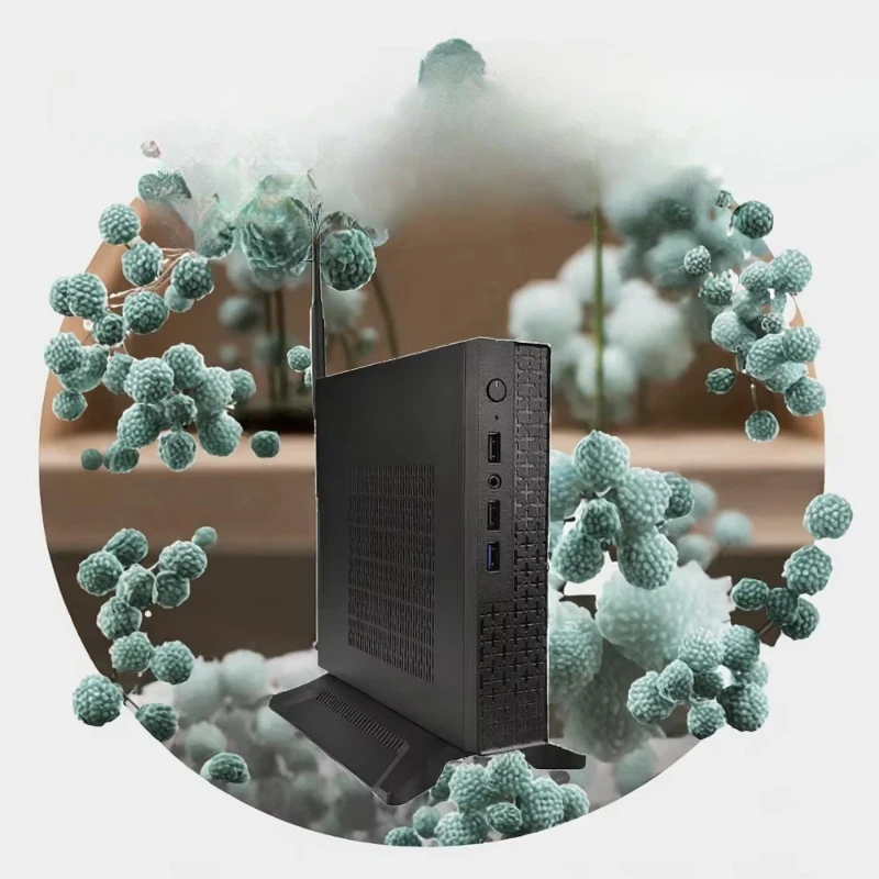 Desktop Computer Commercial Mini  4GB RAM, 512GB Solid State Drive Compact Desktop  Commercial