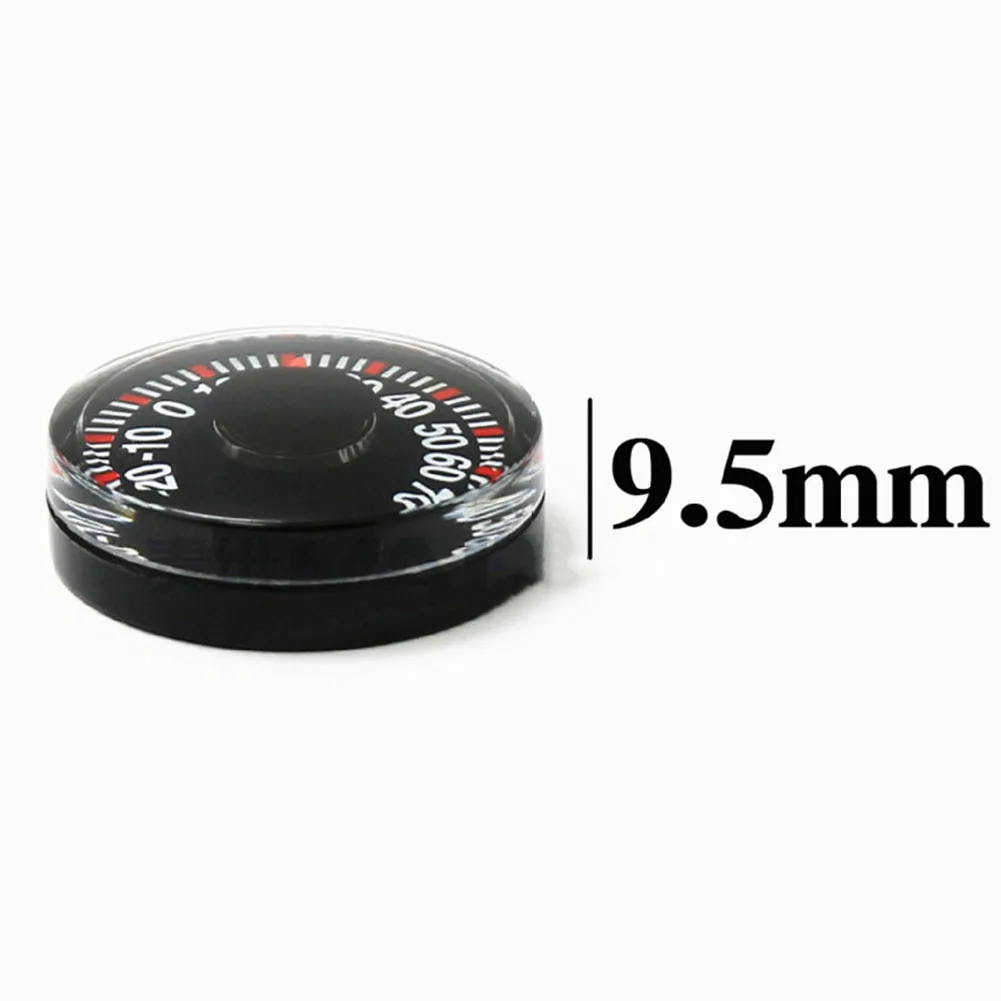 Highly Accurate and Precise Small Round Thermometer for Indoor Temperature Monitoring in Celsius No Battery Required