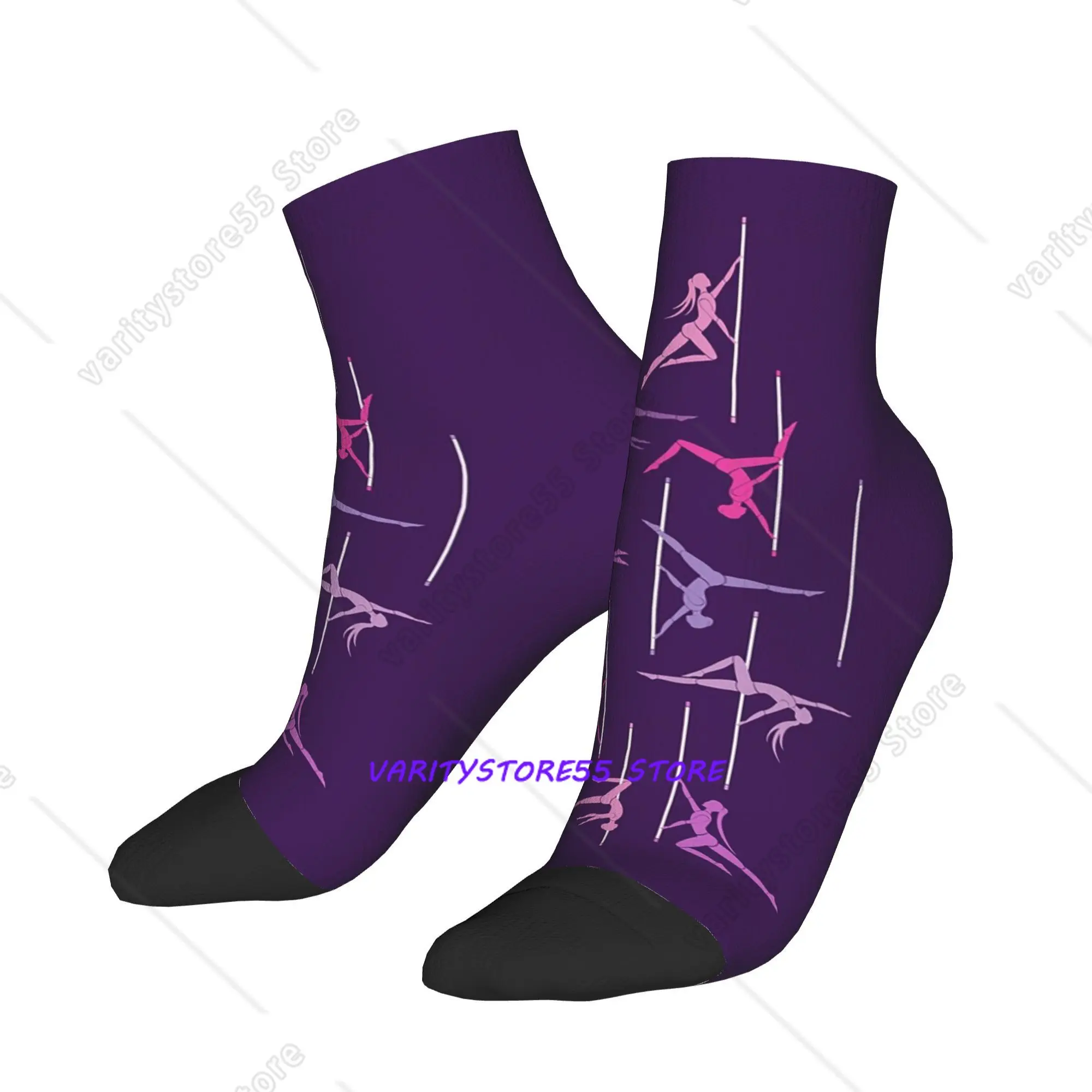 

Pole Dance Socks Harajuku Sweat Absorbing Stockings All Season Socks Accessories for Man's Woman's Gifts