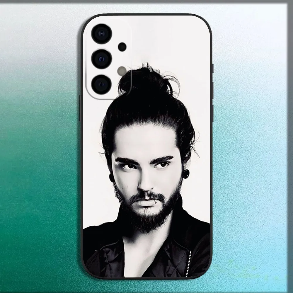 Guitarist T-Tom Kaulitz Phone Case For Samsung Galaxy A13,A21s,A22,A31,A32,A52,A53,A71,A80,A91 Soft Black Cover