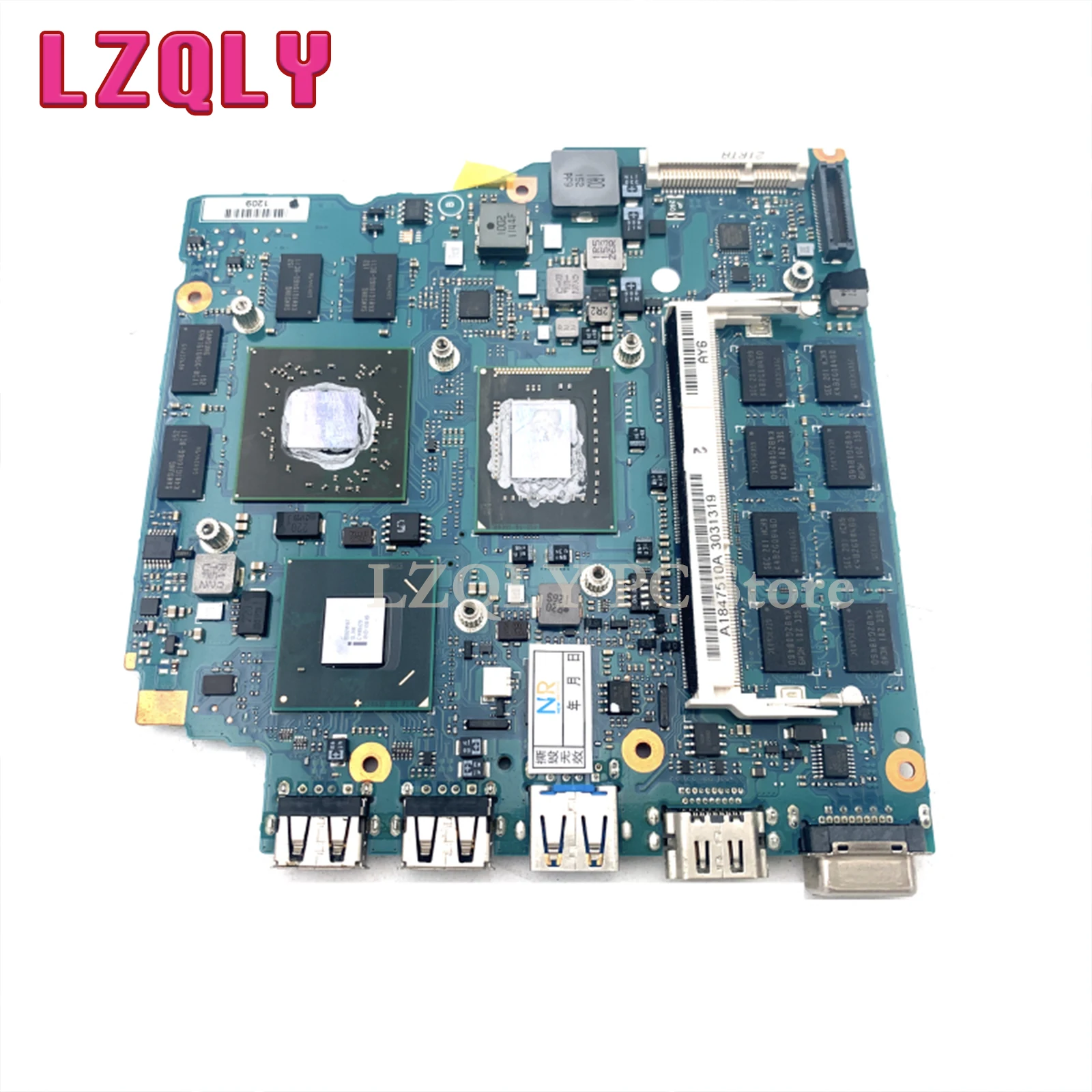 Imagem -03 - Lzqly-placa-mãe para Laptop Sony Vpcse Mbx237 A1847510a 1p0117j00-a012 15 Polegada Hm67 I7-2640m Cpu 4gb de Ram Hd6630m