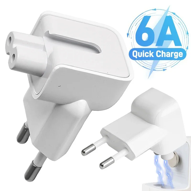 1-5PCS Mini EU adattatore di ricarica rapida convertitore da viaggio adattatori di alimentazione per caricabatterie per IPad Pro 10W 12W MacBook