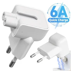 1-5PCS Mini EU adattatore di ricarica rapida convertitore da viaggio adattatori di alimentazione per caricabatterie per IPad Pro 10W 12W MacBook spine a muro di alimentazione ca