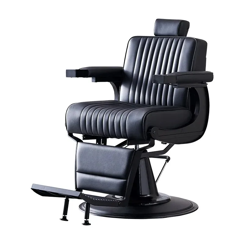 

Wholesale retro hair salon chair light luxury barber shop chair hair lift chair