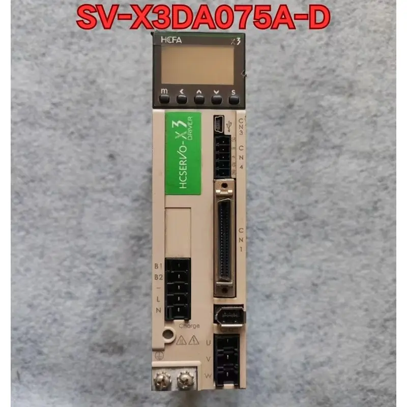 Second-hand SV-X3DA075A-D servo drive function test is normal Latest Prices as of September 2026