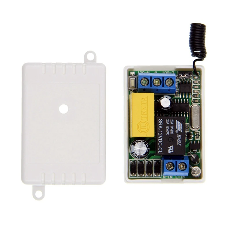 اللاسلكية الذكية RF مصباح ليد قطاع التحكم عن بعد الإعلان ضوء مربع 1CH التتابع استقبال 3CH الارسال التيار المتناوب 220 فولت