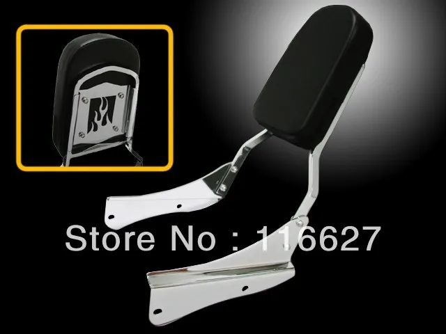 

FLAME BACKREST SISSY BAR for 01-08 Honda Shadow Spirit VT750 DC 07 06 05 04 03