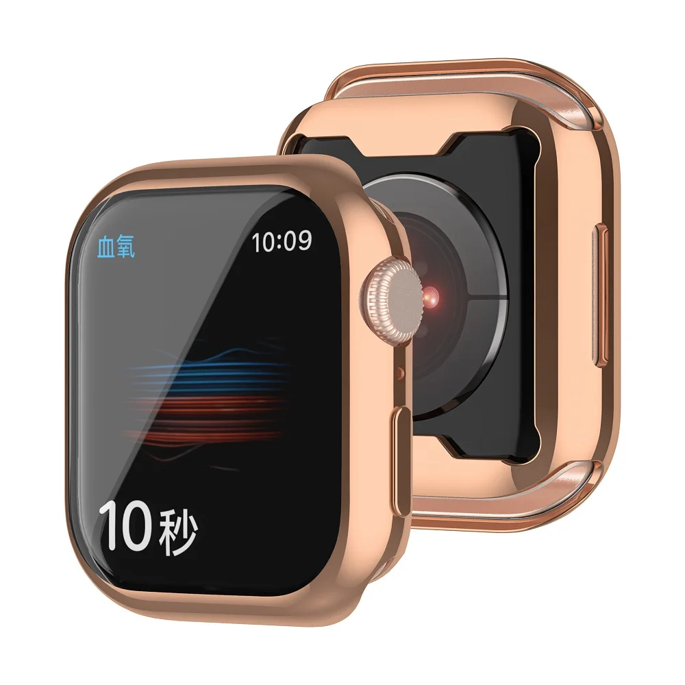 1 шт., защитная пленка для экрана Apple Watch серии 7, диаметром 41 мм, 45 мм, полностью из ТПУ, чехол для iWatch 41 мм, 45 мм, смарт-аксессуары iWatch7