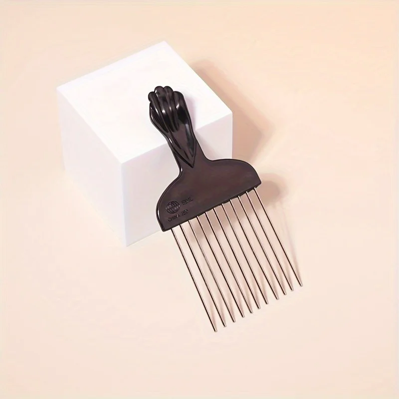 Oil Hair Comb,Highlight Comb, Hairdressing Comb, Fist Insert Comb, Fork Comb for Straightening Styling & Detangling Hair