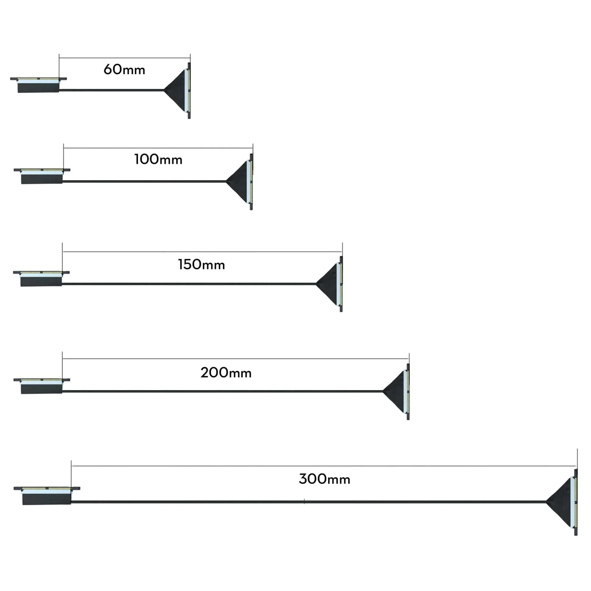 

Customized Mini Drone Flexible Coaxial Cable 60/100/150/200mm For O3 O4/O4 PRO
