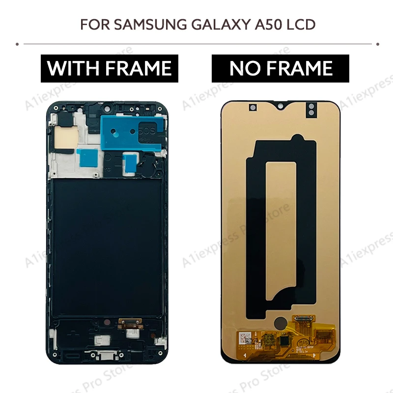 Ekran LCD do Samsung Galaxy A50 A505 Wyświetlacz LCD Ekran dotykowy Digitizer Zespół z ramką A505F A505G A505W A505X A505U Część — zdjęcie produktu 5