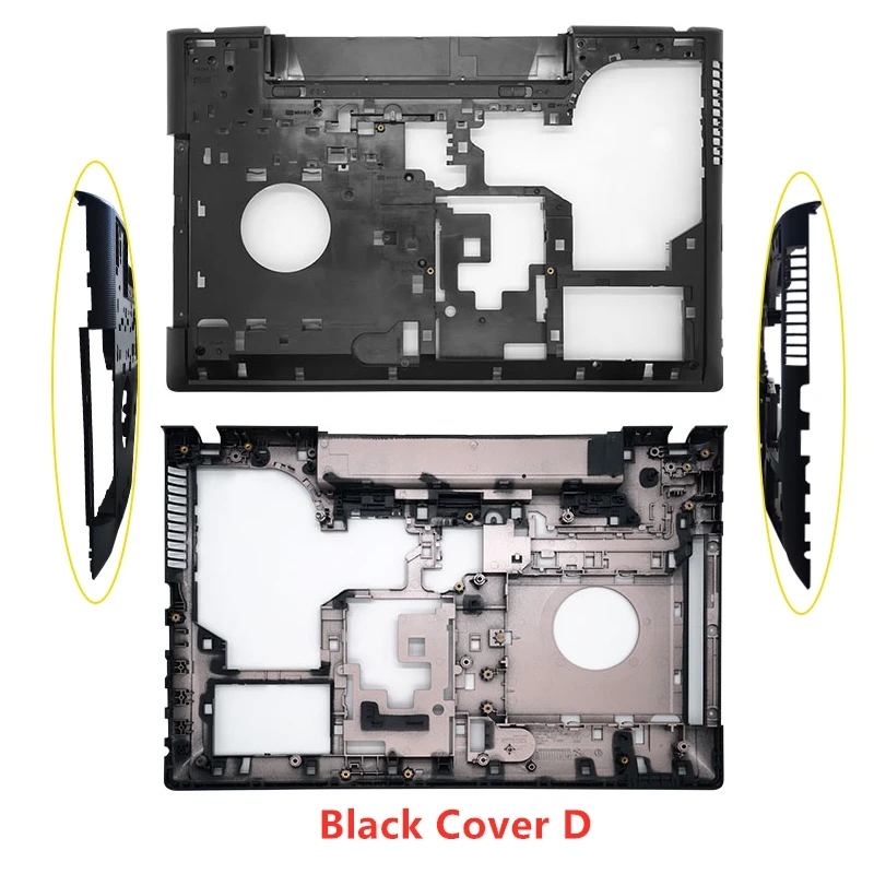 Baru untuk Lenovo G500 G505 G510 G590 Laptop LCD penutup belakang Bezel depan Palmrest casing bawah engsel