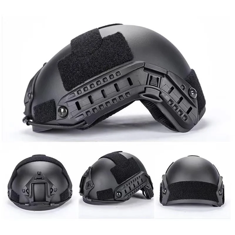 Casco táctico de corte alto balístico Ach, armadura a prueba de balas, casco de seguridad, Nij Mich Fast