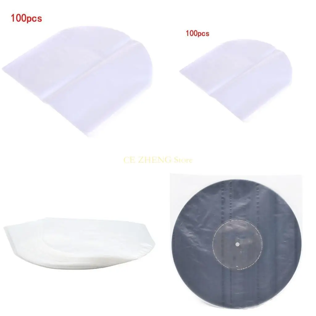

E56B Clear Anti-static Plastic Vinyl Record Inner Sleeves For 10'' for LP Vinyl Recor