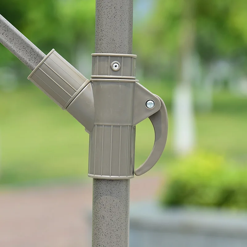 Villa grande para exteriores, jardín, patio, sombrilla de plátano, balcón, puestos cuadrados, sol grande, sombrilla romana, sombrilla para exteriores