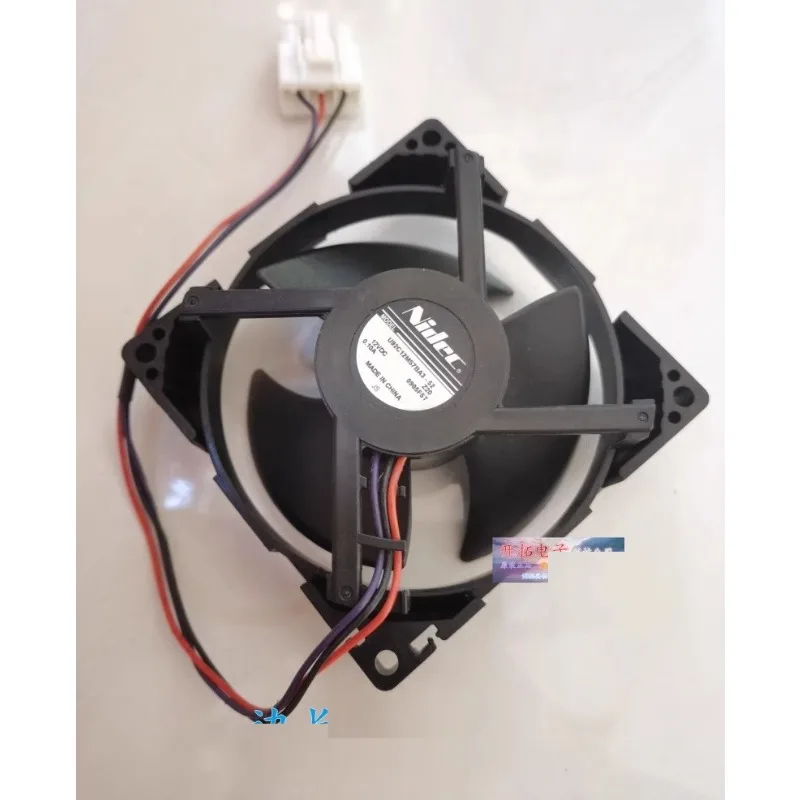 

New Cooler Fan Radiator for NIDEC U92C12MS7BA3-52 9CM Refrigeration Fan 12V 0.1A