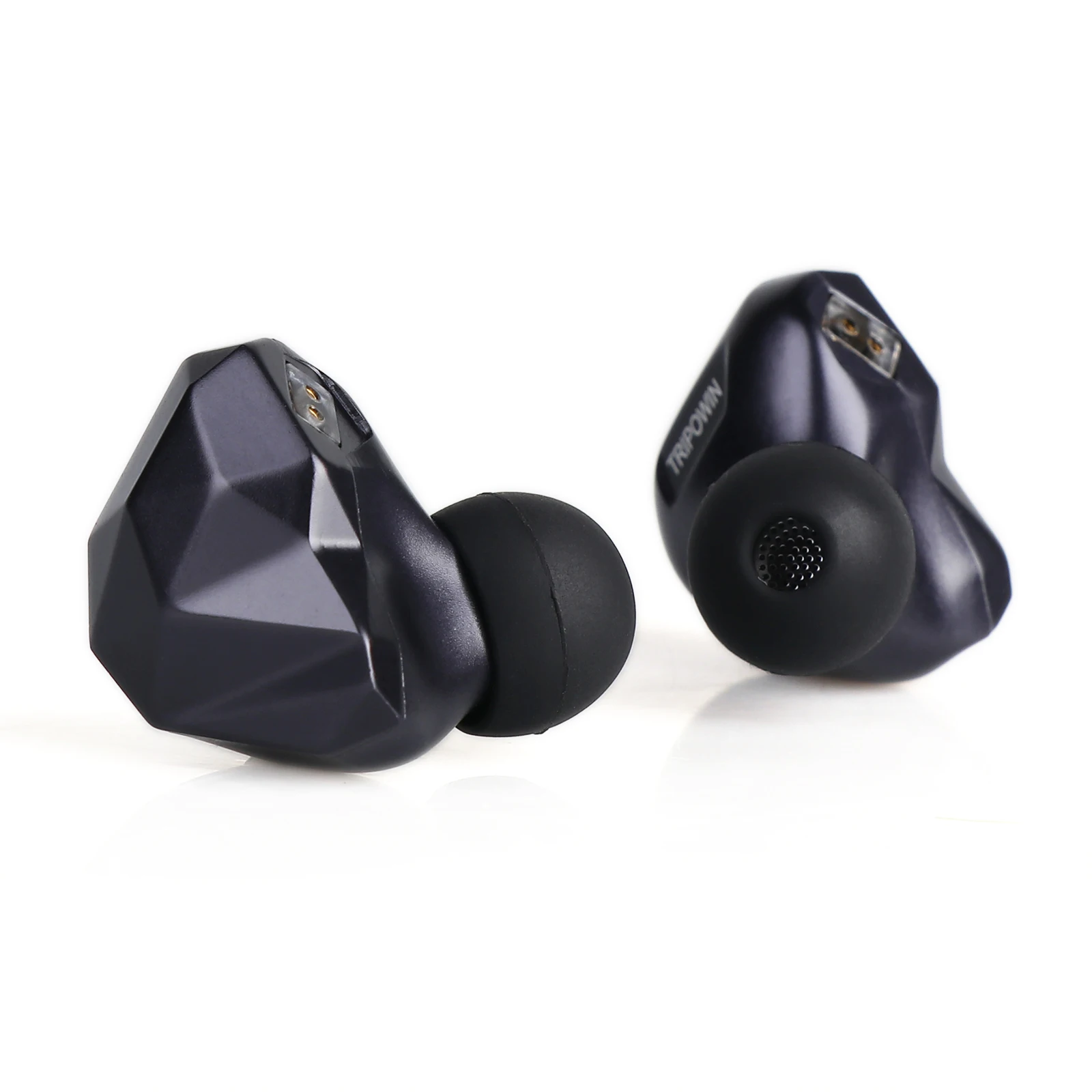 Tripowin المعين 1ba + 1dd سائق Iems الأداء الهجين 333518   +10 ملم (Lcp + Pu) سماعات أذن Hifi Music Monitor Audiophile