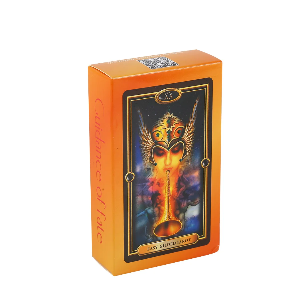 Easy gilded Tarot Cards Oracle Card for Guidance Divination Fate Playing Card Game Tarot Deck Board Games for Adult