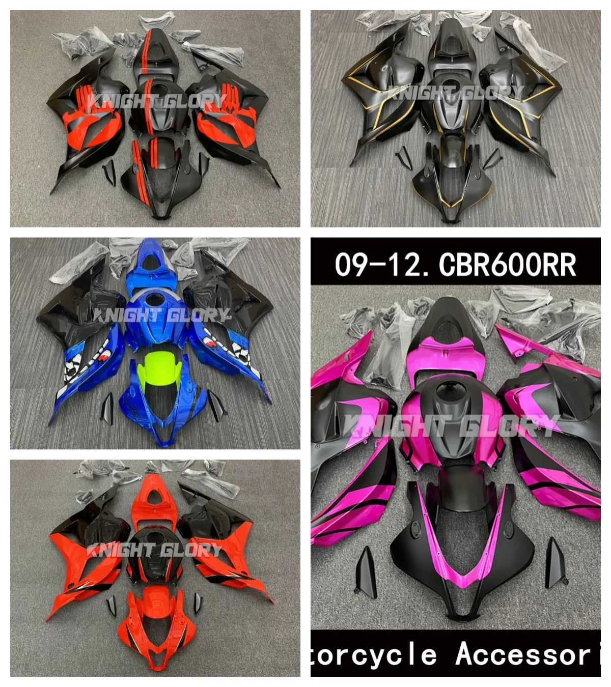 

Applicable to the CBR600RR models of 2009 2010 2011 2012. This plastic motorcycle cover ABS injection molding