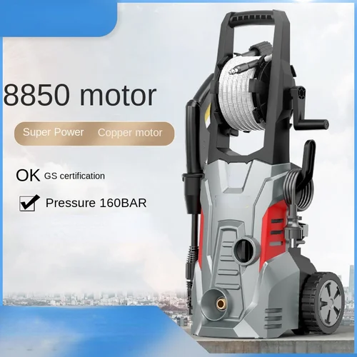 가정용 세차기 고압 세척기, 휴대용 물총, 고출력 워터 펌프, 세차 유물, 220V
